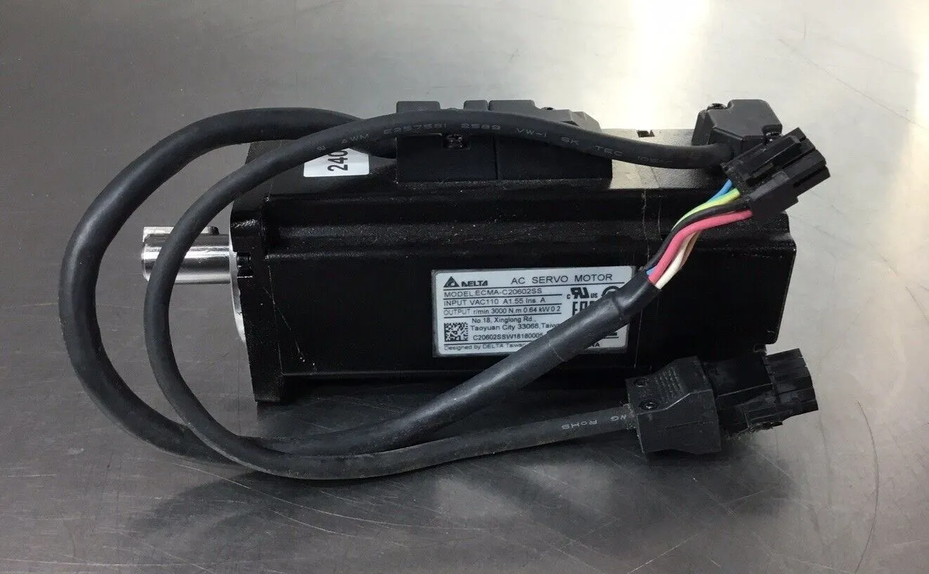 DELTA ECMA-C20602SS Servo Motor 1E-03