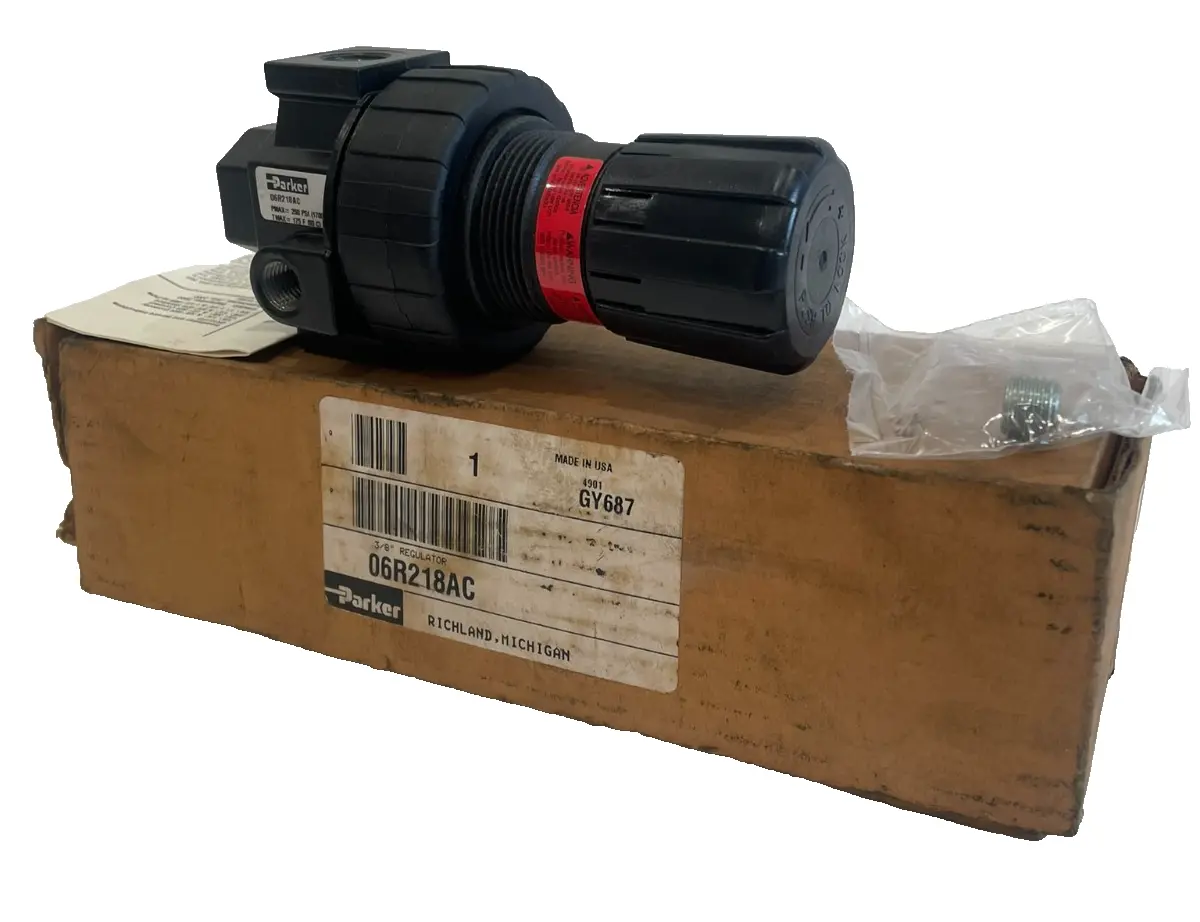 NEW PARKER 06R218AC 3/8" REGULATOR