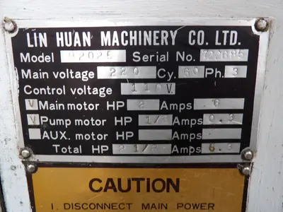 Used LIN HUAN MACHINERY 92025 Turret Lathes (Ram & Saddle) Texas US | Aucto #1308429