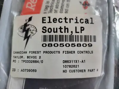 NEW FISHER CONTROLS DM6311X1-A1