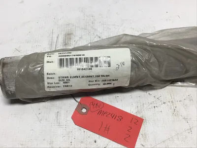 STRAINER ELEMENT SEGMENT 200 MESH SIZE 4 Pipe STAINLESS STEEL UPC 101042188