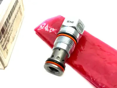 USED SUN HYDRAULICS NOSE-TO-SIDE FREE FLOW CHECK VALVE