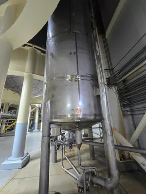 Tank, 11,500 Gallon, Stainless Steal, Vertical, Enerfab, Agitated, #5991732