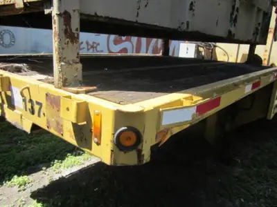Used FONTAINE 40 TON HD DROP DECK TRAILER Lowboy Trailers Florida US | USA Transequipment #1542548
