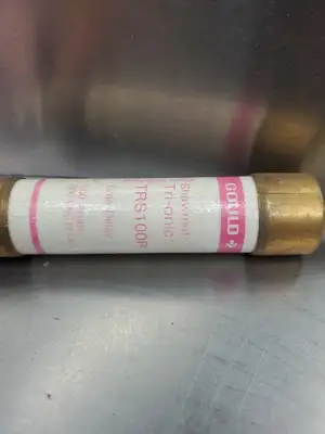Used Gould Shawmut TRS100R Fuses | Palmetto Automation #1149685