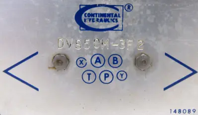 USED CONTINENTAL HYDRAULICS DVS50M-3F2-G1BL3-68L-A CONTROL VALVE DVS50M3F2