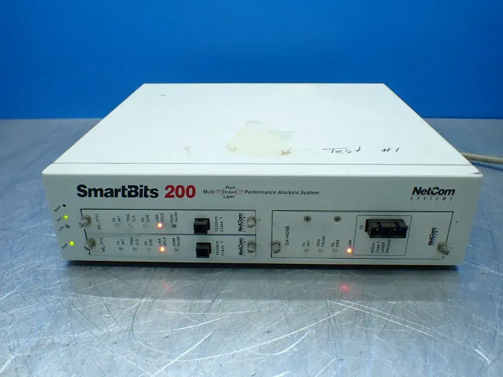 Used NETCOM SYSTEMS SMB0200 Network Analyzers Ohio US | HGR 24 #1096802
