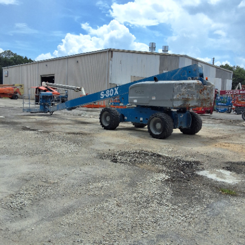 Used 2015 Genie S-80X Telescopic Boom Lifts | Stack Equipment #926243