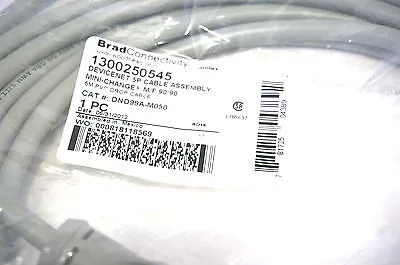 NEW WOODHEAD 1300250545 CABLE ASSEMBLY DND99A-M050