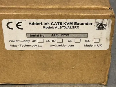 New | in-Stock ADDERLINK ALSTX/ALSRX Computer Accessories Ohio US | HGR 24 #1251225