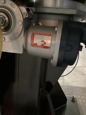Rotary Indexing Table w/ Perforated Downdraft Surface for Welding/Assembly USED