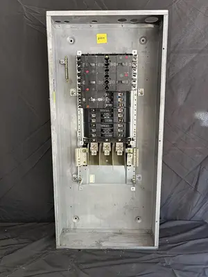 LOT OF VARIOUS ELECTRIC DISCONECTS AND PANAL BOXES
