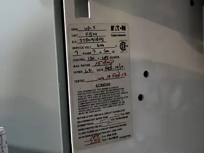600V, 15A, FVC Starter, Size 1