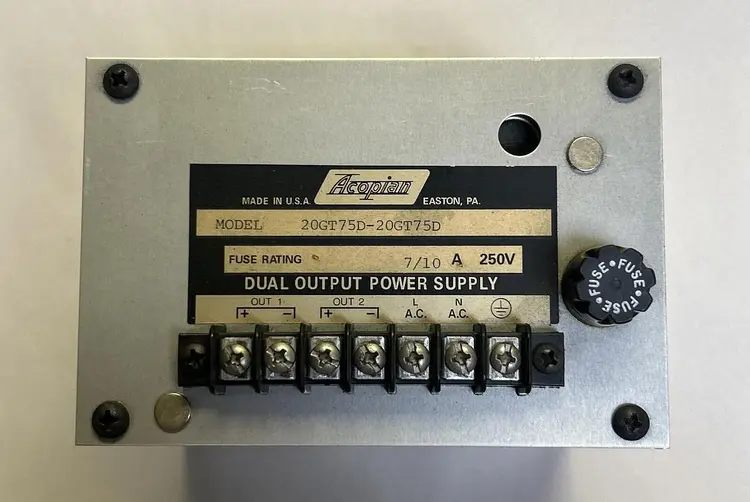 Used ACOPIAN 20GT75D-20GT75D Miscellaneous Equipment (Electrical & Power) Ohio US | Surplus Asset Holdings #1238227