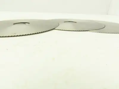 Metso RAUZ445349 D1 Blades Right Handed Beveled One Side 6-1/4" OD Lot of 4
