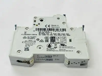 5SY4110-7 | Siemens  Miniature Circuit Breaker C10 1-Pole 10kA 10A - New - New Other