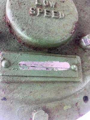Viking Inline Gear Reducer 3-551-007-765-DU, Ratio 7.65