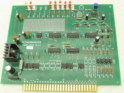 N Thermonics IGP-0IA V.I.I Printed Circuit Control Board PCB