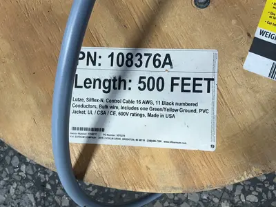 Used LUTZE 108376A Cable & Wire Ohio US | HGR 24 #1286763
