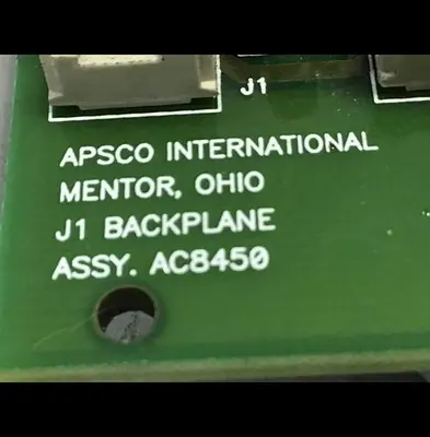 USED APSCO AC8450