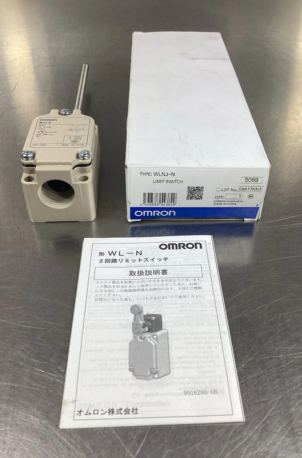 Omron WLNJ-N Limit Switch 4D-4
