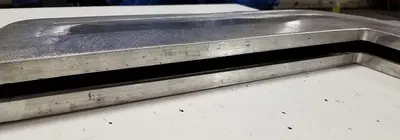 Whirlwind 216 Guard Clamp, New Design, Aluminum Plate / Milled aluminum, Replaces Part:  WHI0216-0010