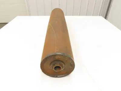 6"x 31"W Crowned Conveyor Take-up/Tail Pulley 1-3/16" Shaft Bore