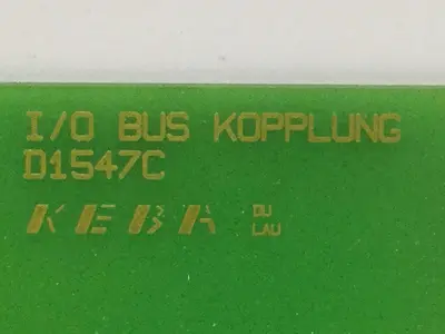 USED KEBA I/O BUS KOPPLUNG D1547C