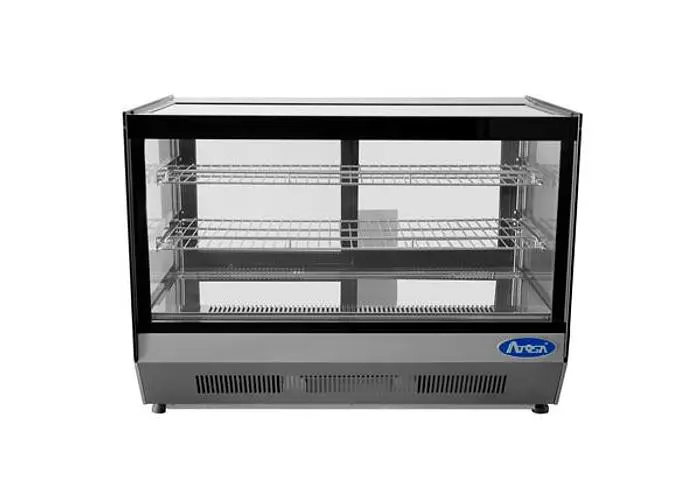 35 2/5" " wide counter top square type display case