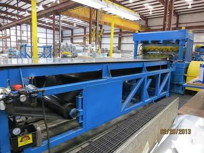 48" x 30,000 Lb. McKay Cut to Length Line (Used)