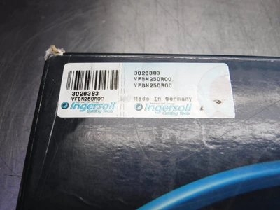 Ingersoll 250mm Indexable Facemill 60mm Arbor VFBN250R00 (LOC305)