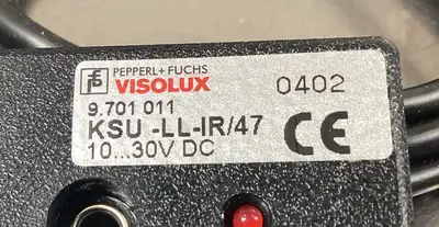 Pepperl + Fuchs KSU-LL-IR/47 / 419625 Fiber Optic Photoelectric Sensor 5E-22