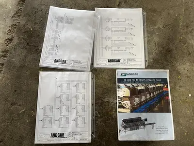 Andgar 10-Lane Tray Filler