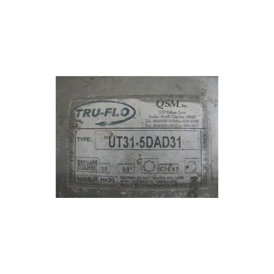 USED QSM INC. TRU-FLO ELECTRONIC ACTUATOR - TYPE UT31-5DAD31