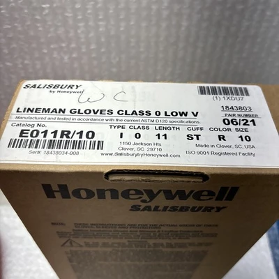 NEW Salisbury by Honeywell E011R/10