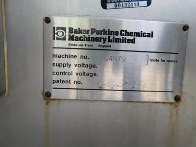 USED BAKER PERKINS 10-L
