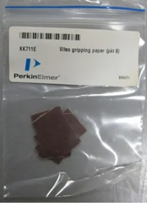 QTY. 1. PERKIN ELMER VITEX GRIPPING PAPER, NO: KK7...