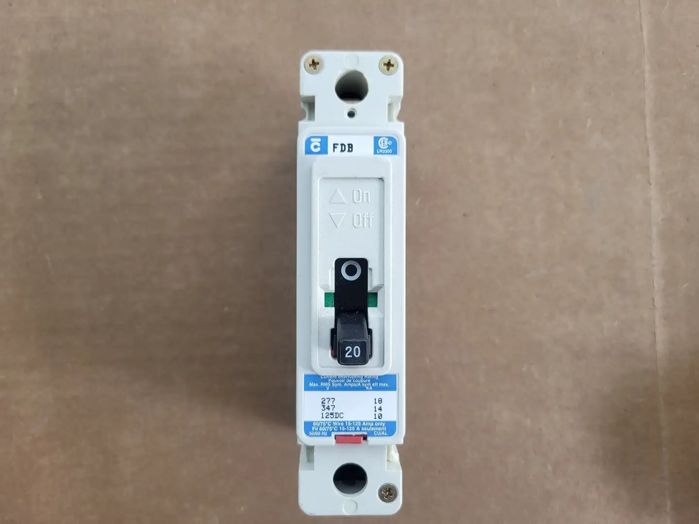 USED CUTLER-HAMMER FDB1020