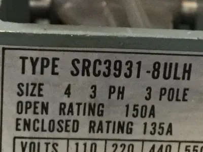 USED FUJI ELECTRIC SRC3931-8ULH