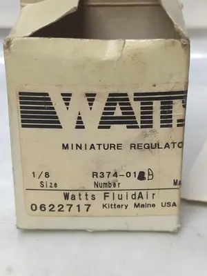 New | in-Stock WATTS R374-01B Solenoid Regulators Ohio US | Surplus Asset Holdings #1239419