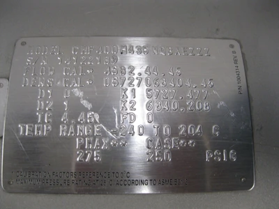 USED Micro Motion CMF400 M435NQBAEZZZ