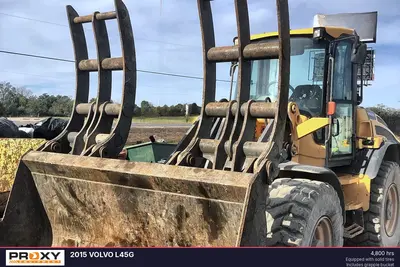 Used 2015 VOLVO L45G Wheel Loaders Louisiana US | Proxy Equipment #1377577
