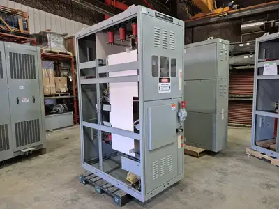 Double Fused Interrupter Switch 5 kV, 4160 Volts & Conduit Cabinet