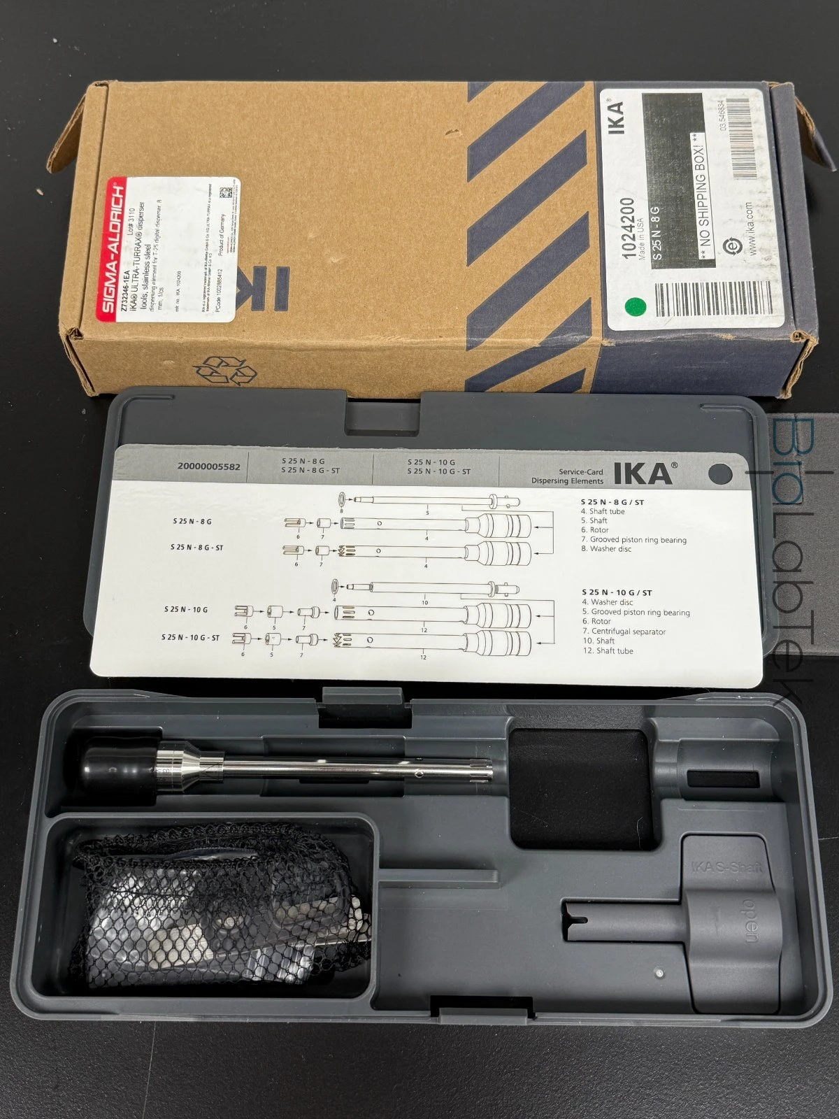NEW IKA S25N-8G