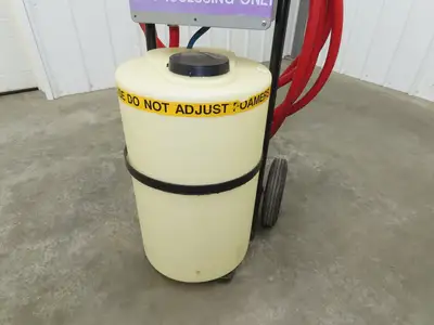 Foam King P56V Ecolab Portable Spray Unit Cart 15 Gal FloJet Diaphragm Air Pump