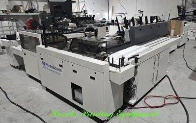 Used 2015 PITNEY BOWES BLUE CREST Mail Folding & Inserting Machines North Carolina US | BROOKS PRINTING EQUIPMENT #1323266