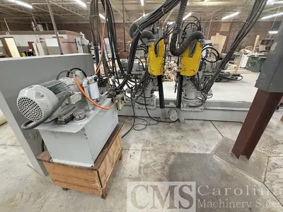Used BELL MODEL 424 DOUBLE END TRIM & BORE Trim Saws North Carolina US | CAROLINA MACHINERY SALES #1441244