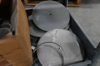 Warehouse Cart with Sandblaster Accessories - Nozzles, Sifters, Buckets