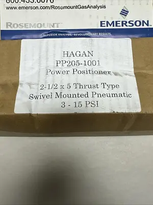 Used ROSEMOUNT PP205-1001 Misc Electrical & Power Parts | Surplus Asset Holdings #1217794