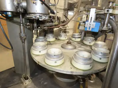 IWKA TFS-10 Hot Air Tube Filler/Sealer Machine  -Incomplete Unit-